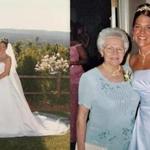 A wedding dress belonging to a woman in California was accidentally donated to a Central Massachusetts Goodwill in March, but a Warren woman returned it to its rightful owner Thursday. 