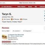 A Boston teacher has been using Yelp to post third-grade students' food reviews. The company is shutting the account down. Credit: Yelp.com