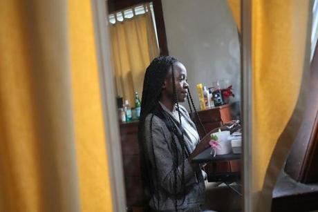 Vanessa Okumu, a 26-year-old asylum seeker, fled her home in Uganda because ?I couldn?t take the constant harassment.?
