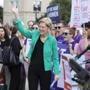 Senator Elizabeth Warren told activists at the Supreme Court Thursday she would fight the president?s nominee ?with every bone in my body.?