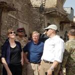  Senators Elizabeth Warren of Massachusetts and Lindsay Graham of South Carolina toured Mosul, Iraq.
