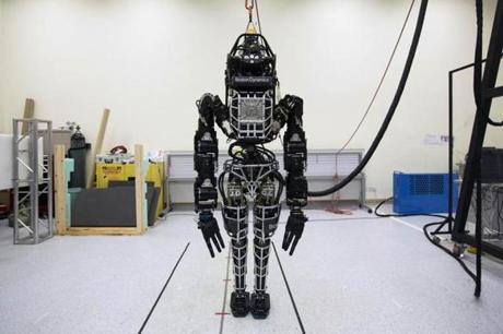 Bipedal humanoid robot 
