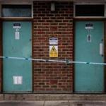 SALISBURY, ENGLAND - JULY 04: A police cordon in place around male and female public toilets at Queen Elizabeth Gardens in Salisbury, thought to be connected to a man and woman in Amesbury who are in hospital after being exposed to an unknown substance on July 4, 2018 in Salisbury, England. The pair, who are in their 40s, are in a critical condition after being found unconscious at an address in Muggleton Road, Amesbury. The town is around 10 miles from Salisbury where former Russian spy Sergei Skripal and his daughter Yulia were poisoned in a suspected nerve agent attack. (Photo by Jack Taylor/Getty Images)