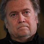PRAGUE, CZECH REPUBLIC - MAY 22: Steve Bannon, former White House Chief Strategist to U.S. President Donald Trump, attends a debate with Lanny Davis, former special counsel to Bill Clinton, at Zofin Palace on May 22, 2018 in Prague, Czech Republic. The debate, moderated by former Czech ambassador to the U.S. Alexandr Vondra, was over the current course of America and was sponsored by Czechoslovak Group, a holding company of Czech and Slovak defense industry companies. (Photo by Sean Gallup/Getty Images)