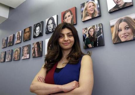 Rana el Kaliouby, CEO of the Boston-based artificial intelligence firm, Affectiva.
