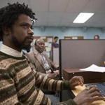 (l to r.) Lakeith Stanfield as Cassius Green and Danny Glover as Langston star in Boots Riley's SORRY TO BOTHER YOU, an Annapurna Pictures release.