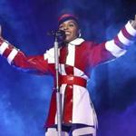 Janelle Monáe (pictured July 18 in New York) plays Blue Hills Bank Pavilion Saturday.
