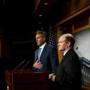 Senators Jeff Flake and Chris Coons presented the failed bipartisan resolution to the Senate on Thursday.
