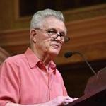 FILE - In this June 7, 2016 file photo, John Irving speaks at a book discussion for his novel 