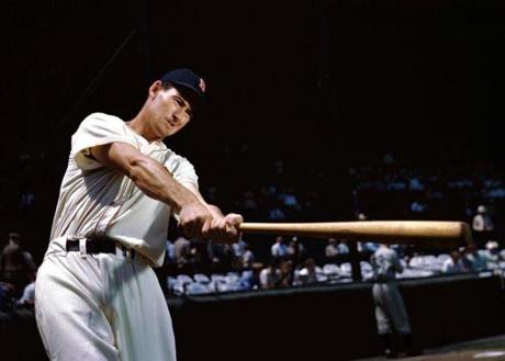 22doctalk American Masters Ð Ted Williams: ÒThe Greatest Hitter Who Ever LivedÓ. Ted Williams. Credit: Getty Images Photos For editorial use in North America only in conjunction with the direct publicity or promotion of AMERICAN MASTERS. No other rights are granted. All rights reserved. Downloading this image constitutes agreement to these terms.

