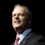 Massachusetts Governor Charlie Baker at this year?s state GOP convention.