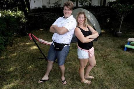 Wynna Leahy initially took heat from her husband, Kevin, about her fanny pack, but now he?s a convert.
