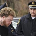 Thomas Latanowich was brought into Barnstable District Court on April 13 for his arraignment in the fatal shooting of Yarmouth police Sergeant Sean Gannon.