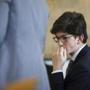 Owen Labrie at a court hearing last year.