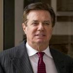 FILE - In this April 4, 2018, file photo, Paul Manafort, President Donald Trump's former campaign chairman, leaves the federal courthouse in Washington. Lawyers for Paul Manafort, President Donald Trump's former campaign chairman, have asked a judge to relocate a criminal trial starting later this month because of pretrial publicity, his lawyers said in court papers Friday, July 6. (AP Photo/Andrew Harnik, File)