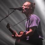 Thom Yorke during Radiohead?s concert at TD Garden Saturday.