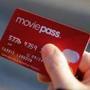 A card for MoviePass, the discount service for film tickets.