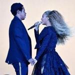 CARDIFF, WALES - JUNE 06: Jay-Z and Beyonce Knowles perform on stage during the 
