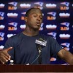 Foxborough, MA - 07/29/15 - New England Patriots wide receiver Matthew Slater (18) met with the media as the team prepares to begin training camp. - (Barry Chin/Globe Staff), Section: Sports, Reporter: Shalise Manza Young, Topic: 30Patriots, LOID: 8.1.2440736326.