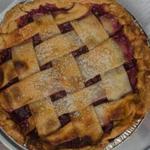 A cherry pie from Drive-By Pies.