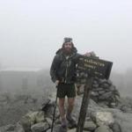 26zohiker -- Bobby O'Donnell reached the summit of New Hampshire's Mount Washington in early August. (Bobby O'Donnell)