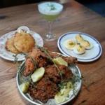 The signature fried chicken at SOUTHERN PROPER.
