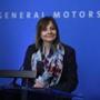 General Motors (GM) CEO Mary Barra, who visited the Cyclorama in Boston?s South End on Friday.