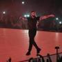 Drake onstage during Friday?s show at TD Garden.