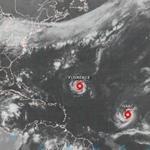 Three storms ? Florence, Isaac, and Helene ? were moving across the Atlantic early Sunday. 