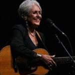 Joan Baez onstage at the Boch Center Wang Theatre on Saturday.