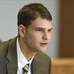 Nathan Carman in court in West Hartford, Conn. 