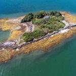 Crab Island, off of South Freeport, Maine, was put up for sale and is now 
