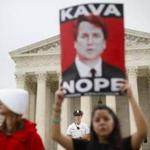 Activists protested Tuesday in front of the Supreme Court in Washington, D.C.