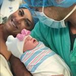 12namesDell Caption/Credit Info: Jenny Dell and Will Middlebrooks with their newborn daughter, Madison Dell Middlebrooks on October 10, 2018. We have recieved permission (10/11/18) from Dell to use the image across all platforms.