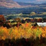 A full range of fall colors were on display in Lancaster, N.H.