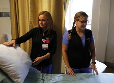 Jennifer Theriault and Siobhan Cruise are emergency room nurses in Brokcton.  
