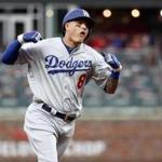 Manny Machado is flexing his muscles for the Dodgers now, but could be in play for the Yankees as a free agent in the offseason. 
