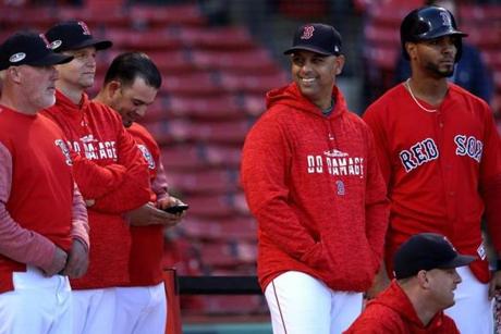 Alex Cora and the Red Sox will try to avoid going down 2-0 to the Houston Astros in the ALCS Sunday night.
