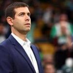 BOSTON, MA - OCTOBER 2: Boston Celtics head coach Brad Stevens looks on before the preseason game against the Cleveland Cavaliers at TD Garden on October 2, 2018 in Boston, Massachusetts. (Photo by Maddie Meyer/Getty Images)