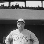 A young Babe Ruth during his Red Sox days.