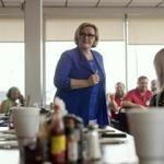 Senator Claire McCaskill, on the campaign trail in Sikeston, Mo., chided her Democratic colleague Elizabeth Warren over their differences on bank regulation. 