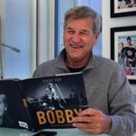 Boston 11/7/18 Boston Bruins legend Boby Orr talks about his new book in the Ames Hotel's Orr suite. Photo by John Tlumacki/Globe Staff(sports)