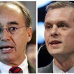 The Maine congressional race between Representative Bruce Poliquin (left) and Jared Golden will be the first in US history decided by ranked-choice voting (unless a court stops it).
