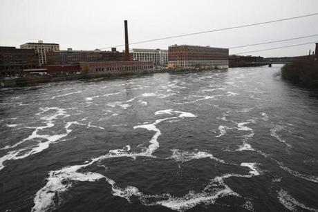 With rainfall in the area as much as 50 percent above average this year, the Merrimack is expected to be deluged with an estimated 750 million gallons of sewage from the six treatment plants that feed into it.
