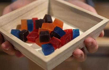 Pictured here is ?gummie? medical marijuana, also sold at Cultivate.
