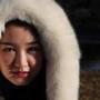 Meisha Duan of Los Angeles was dressed for the cold while visiting Boston on Thursday.