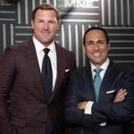 In this Thursday, Aug. 16, 2018, file photo, former NFL player and now analyst Jason Witten, left, and play-by-play commentator Joe Tessitore pose for a photograph before their ESPN telecast of a preseason NFL football game between the Washington Redskins and the New York Jets in Landover, Md. Witten holds one of the most prominent television jobs in the sport as the lead analyst for Monday Night Football.