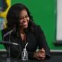 Michelle Obama and Black Girls Rock! founder Beverly Bond hosted a roundtable on Obama's new book, ?Becoming.? 