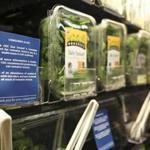 Romaine lettuce was removed from the shelves a grocery store in Pittsburgh last week.