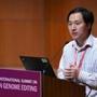 Chinese scientist He Jiankui speaks at the Second International Summit on Human Genome Editing in Hong Kong on November 28, 2018. - Organisers of a conference that has been upended by gene-edited baby revelations are holding their breath as to what He, the controversial scientist at the centre of the 